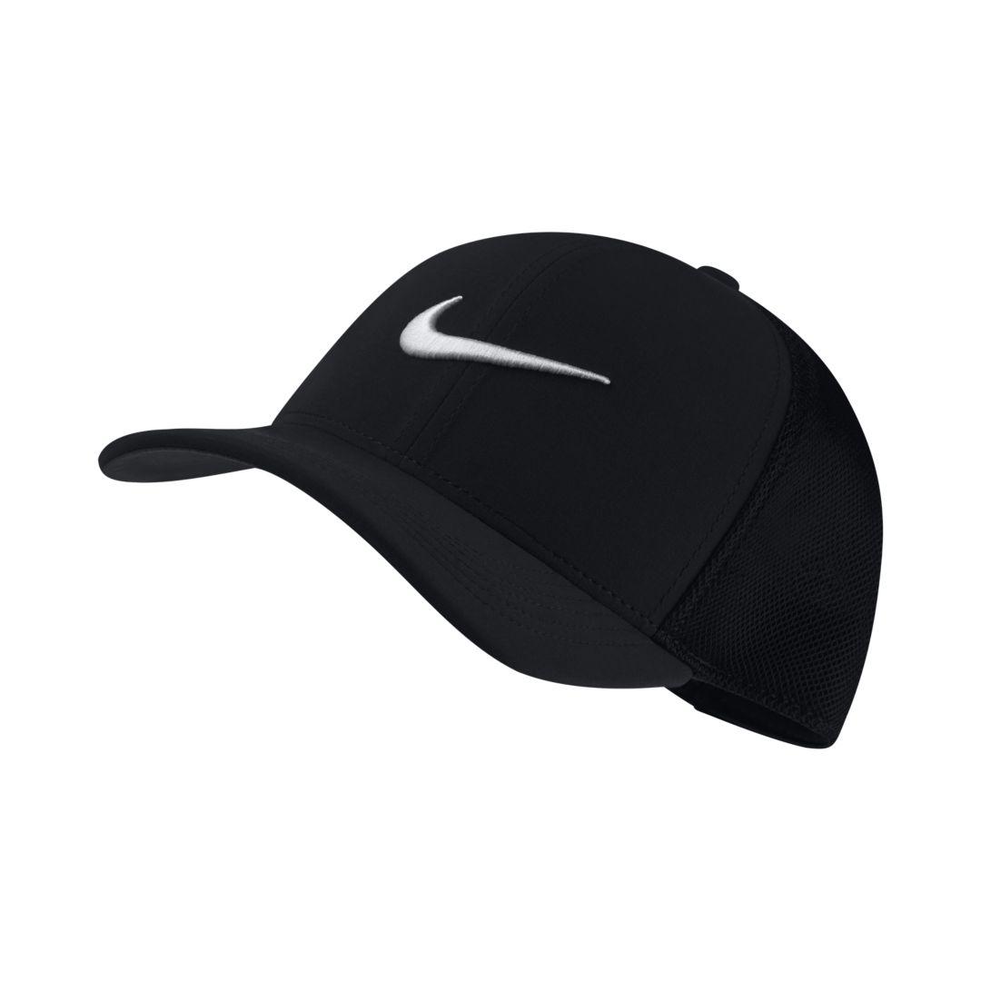 Nike Synthetic Aerobill Classic99 Mesh Golf Hat in Black for Men | Lyst
