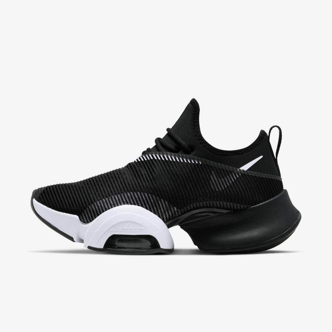 Nike Rubber Air Zoom Superrep Training Shoes in Black/White/Anthracite  (Black) - Lyst