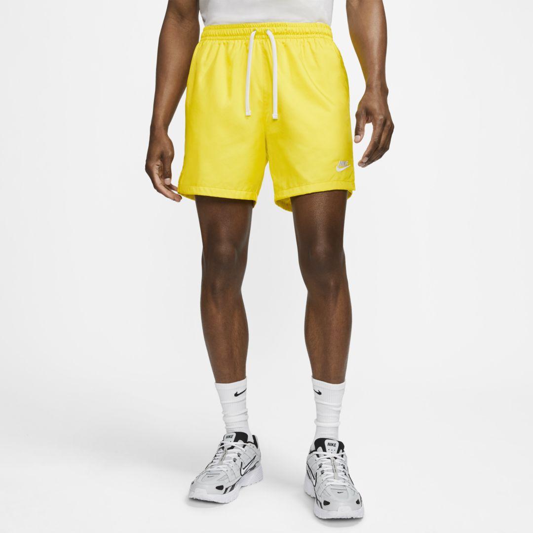 Nike Sportswear Woven Shorts (opti Yellow) for Men | Lyst