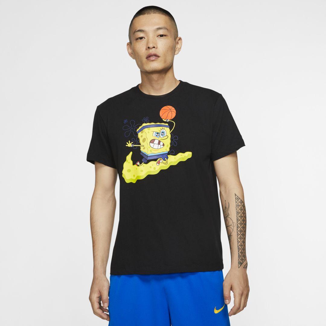 Nike "kyrie Dri-fit ""spongebob"" Basketball T-shirt in Black for Men | Lyst