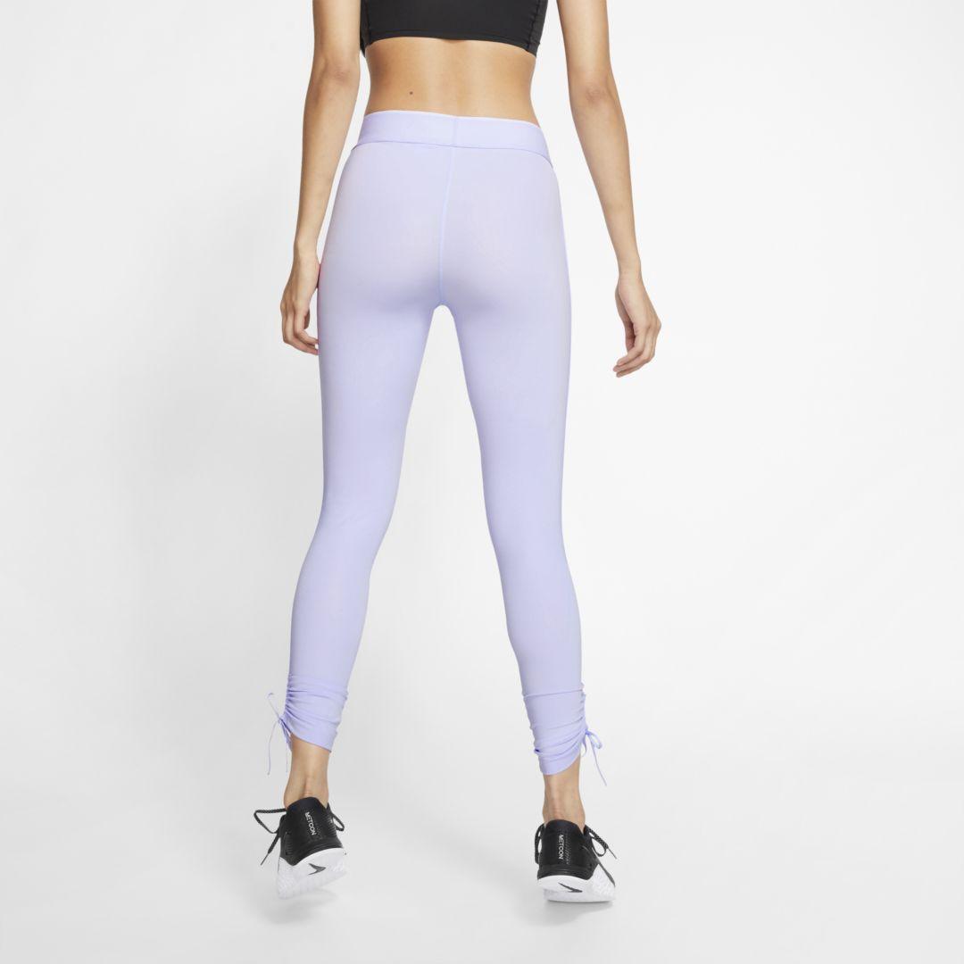 Nike Synthetic Pro Tights in Purple - Lyst