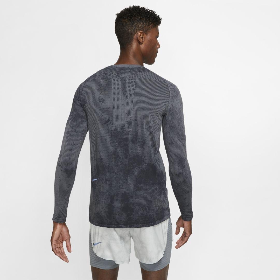 Nike Tech Pack Long-sleeve Running Top in Gray for Men | Lyst