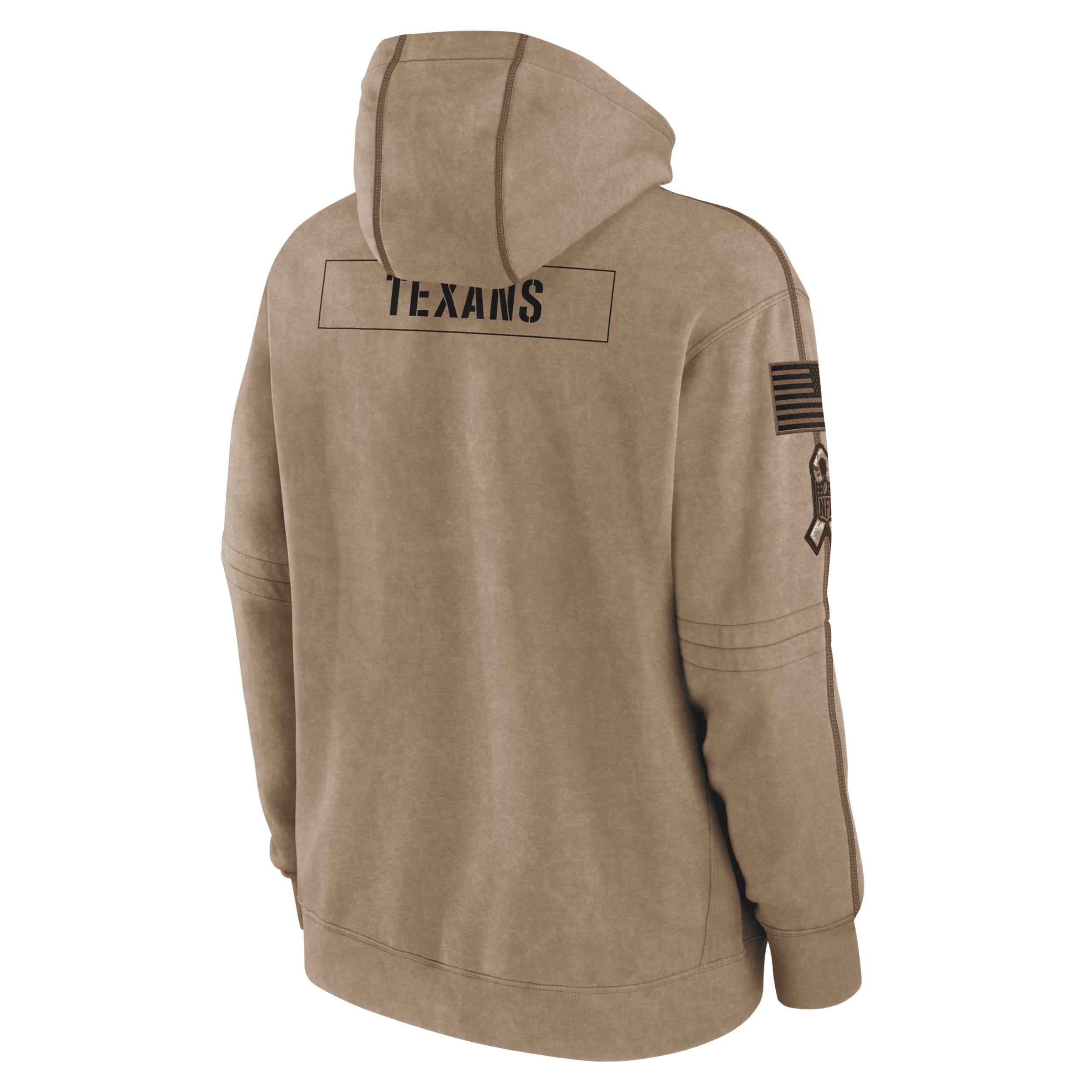 Nike Houston Texans Salute To Service Club Men s Nfl Pullover