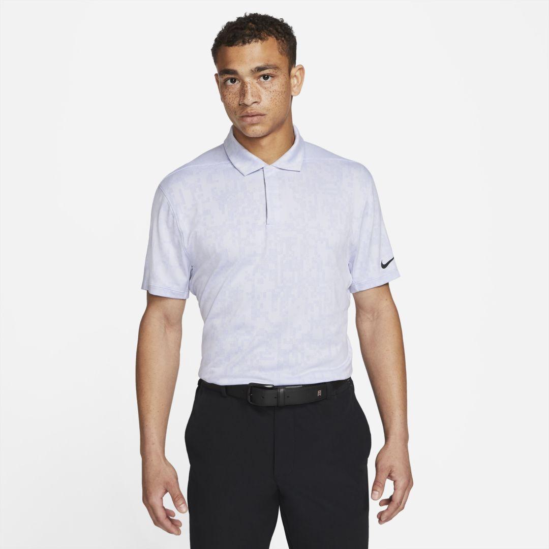Nike Dri-fit Adv Tiger Woods Golf Polo in Purple for Men | Lyst