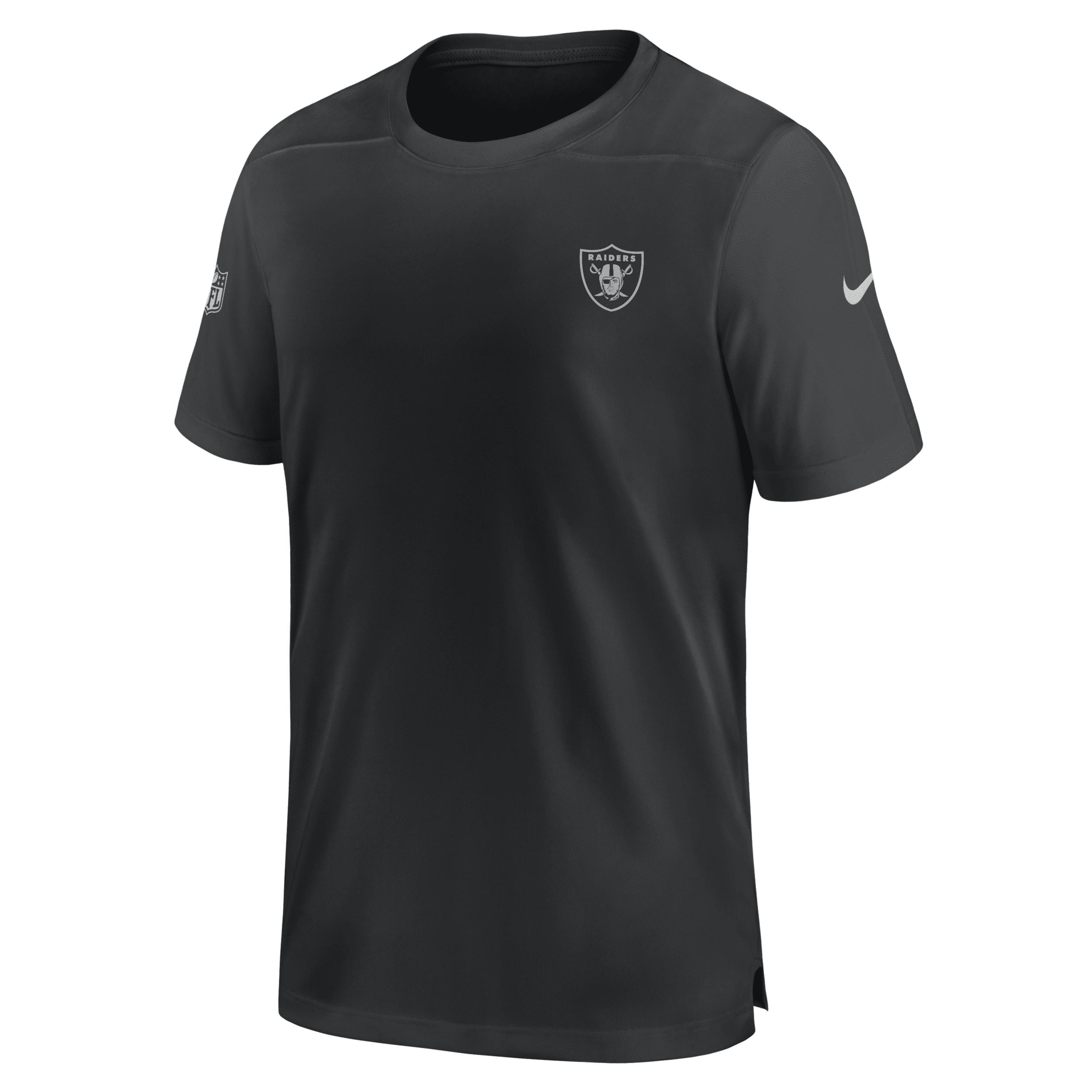 Las Vegas Raiders Sideline Coach Men's Nike Dri-FIT NFL Polo.