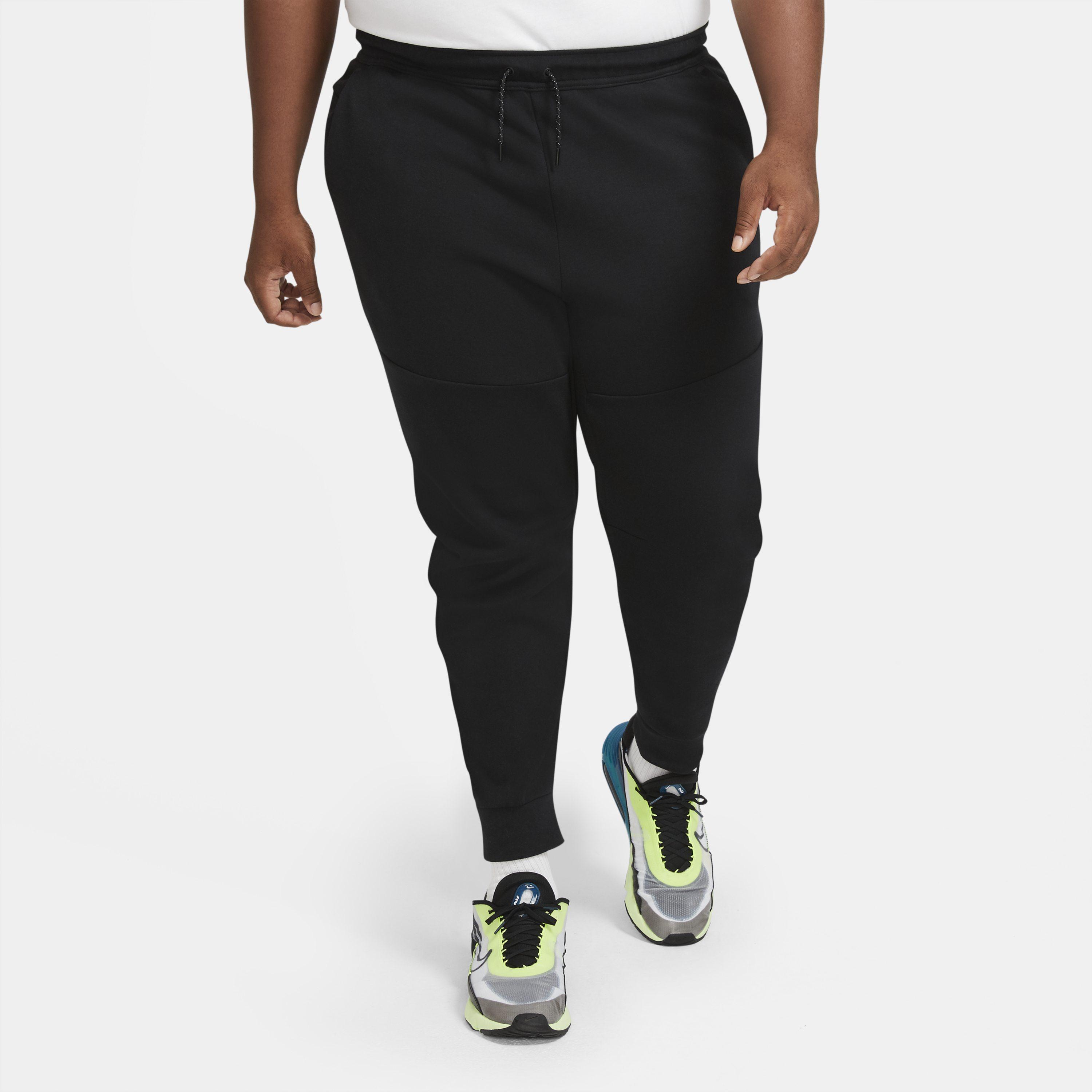 nike tech fleece joggers mens black