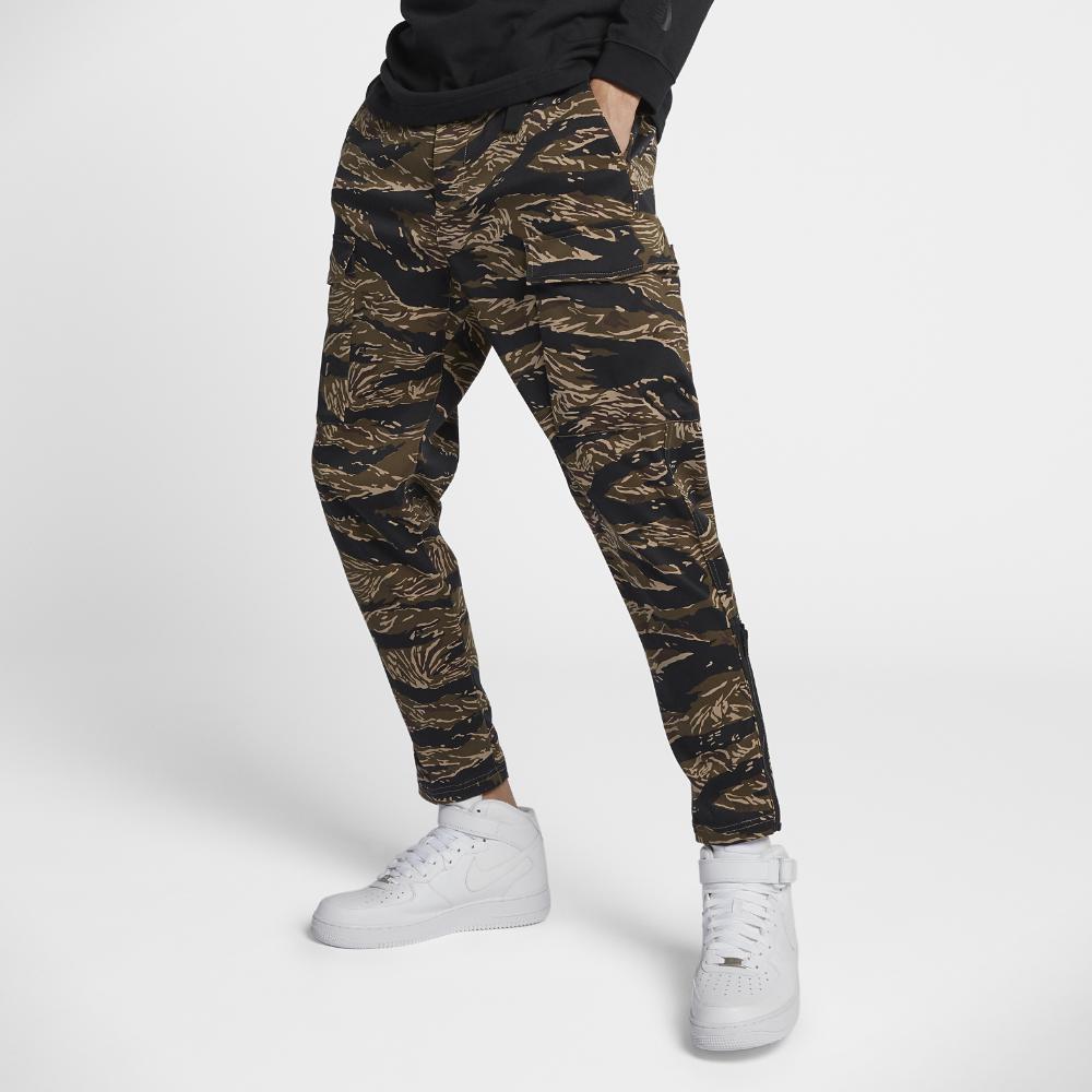 Nike Lab Essentials Tiger Camo Men's Pants in Green for Men | Lyst