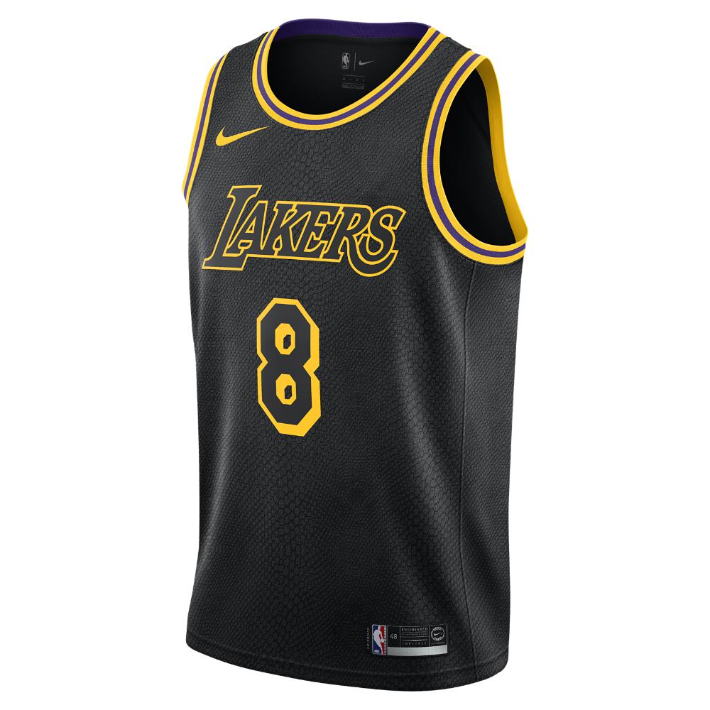 lakers black city edition jersey