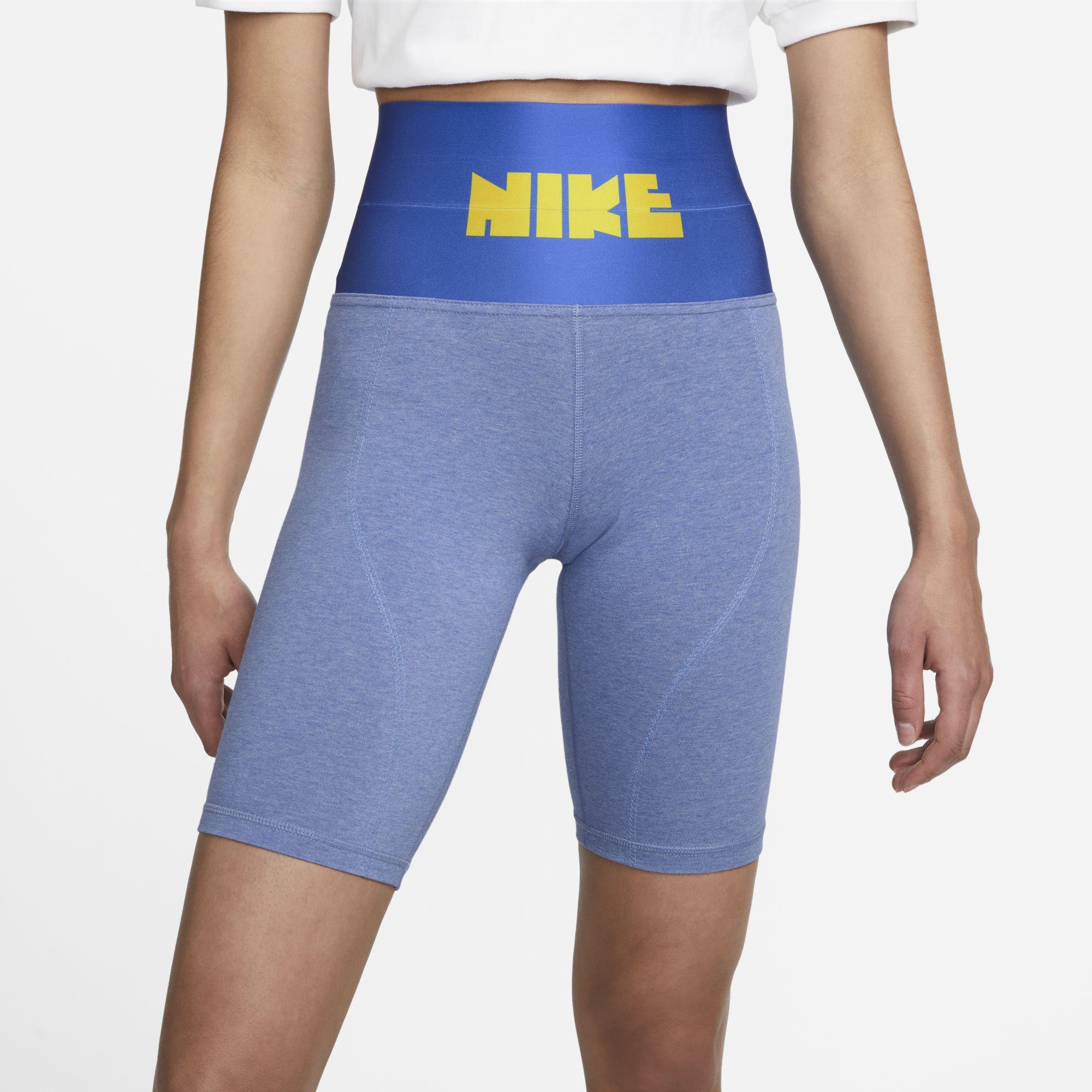 Nike Sportswear Circa 72 High-rise Bike Shorts in Blue | Lyst