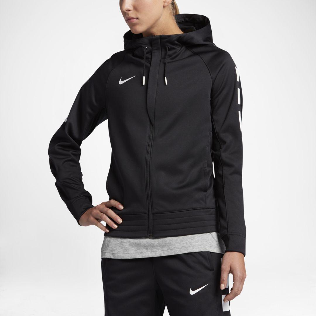 Nike Therma Elite Basketball Hoodie in Black | Lyst