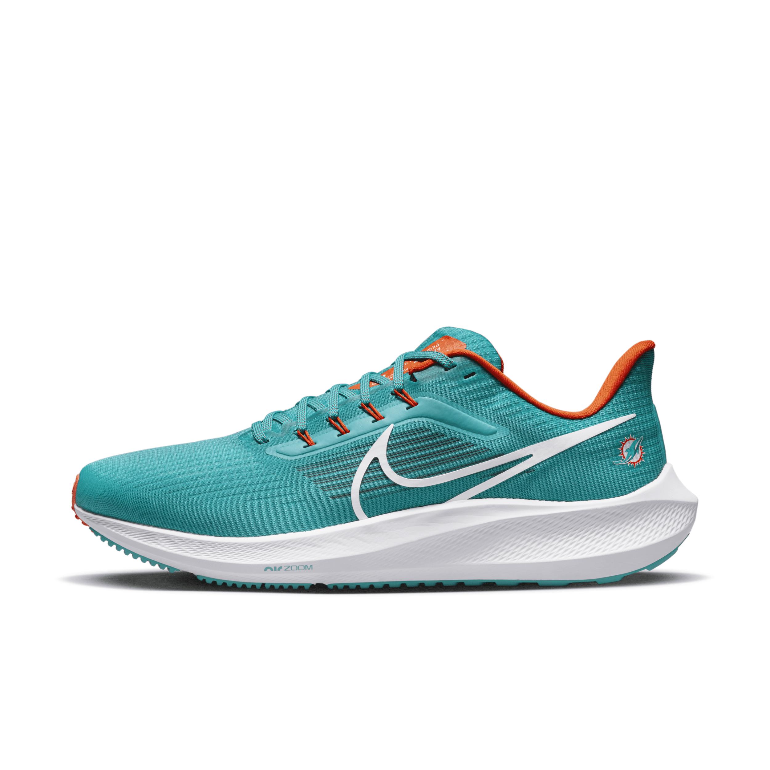 Nike Pegasus 39 (nfl Miami Dolphins) Road Running Shoes In Green, in ...