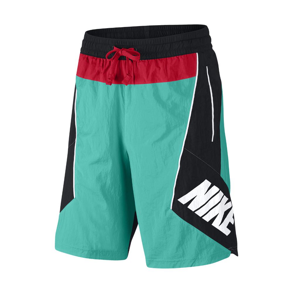 Nike Synthetic Throwback Men's Basketball Shorts in Green for Men - Lyst