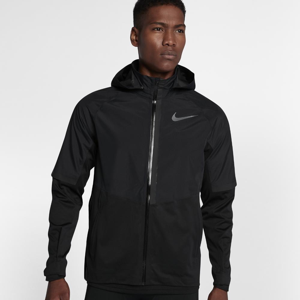 Nike Aeroshield Men's Running Jacket in Black for Men | Lyst