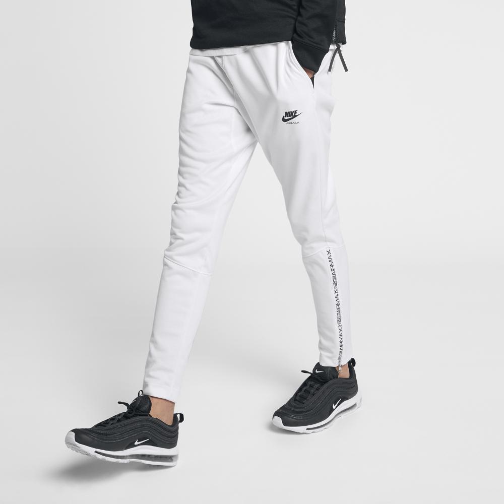Nike Cotton Sportswear Air Max Men's Joggers in White/Black (White) for Men  - Lyst