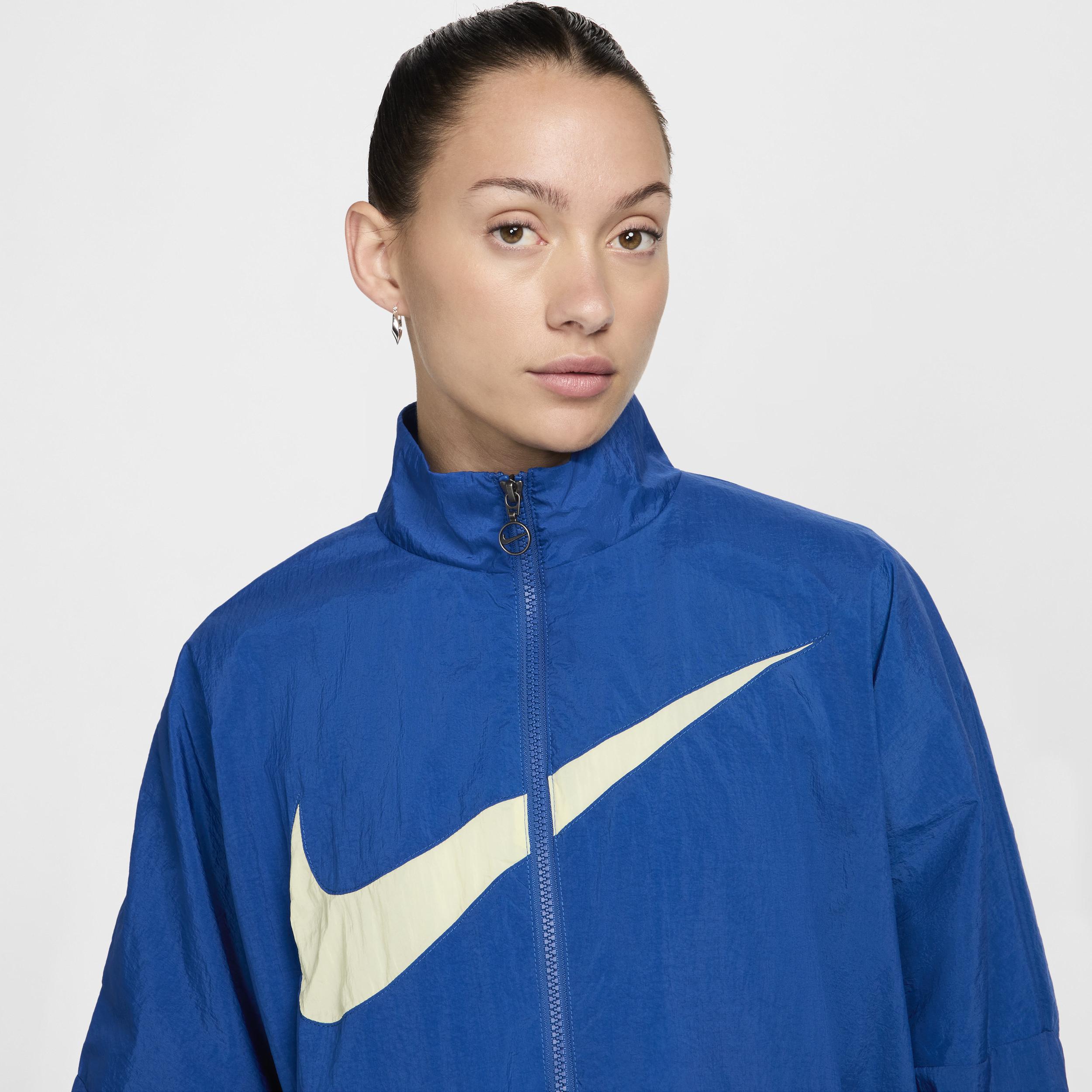 Nike Club America Essential Soccer Woven Jacket in Blue Lyst