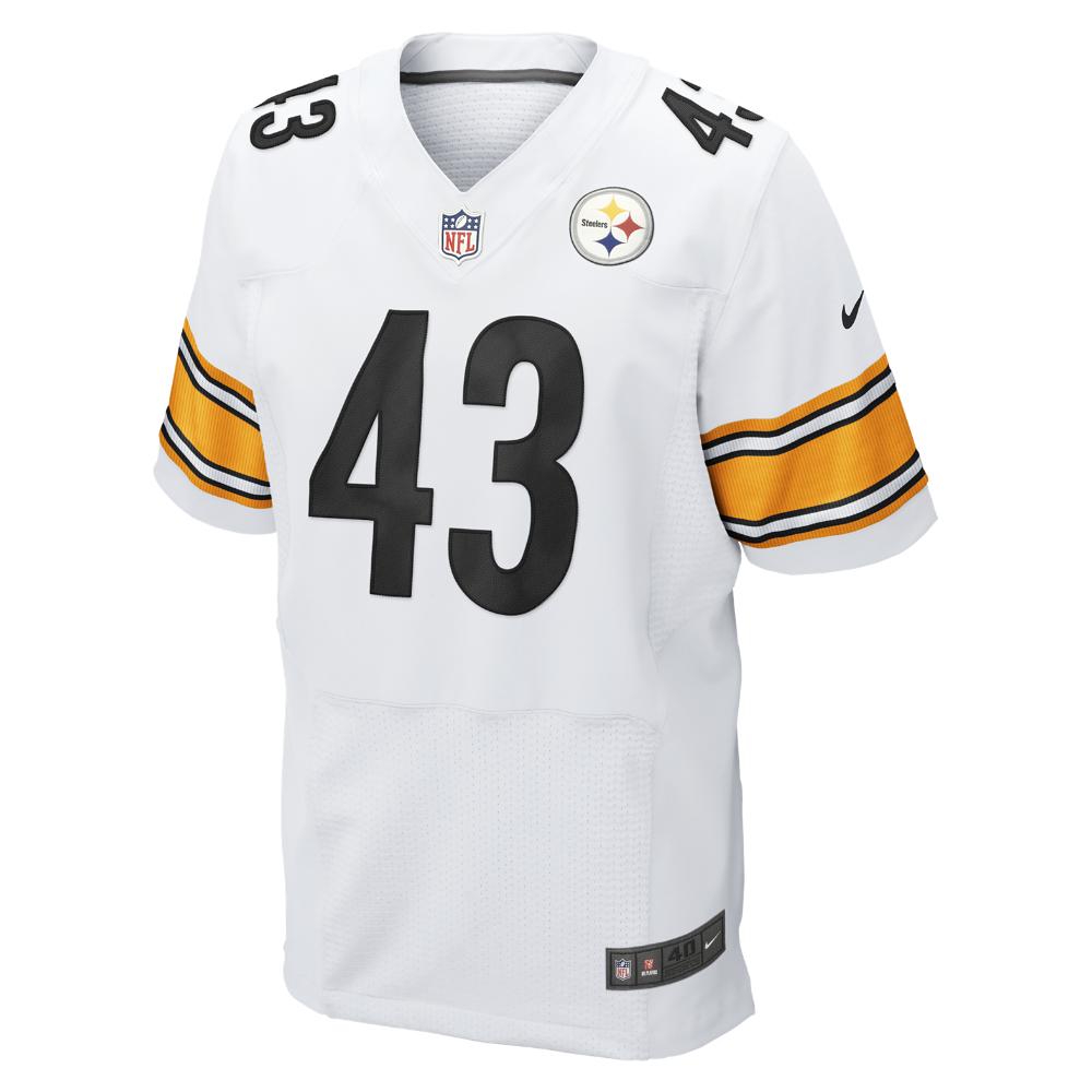 Nike Synthetic Nfl Pittsburgh Steelers (troy Polamalu) Men ...
