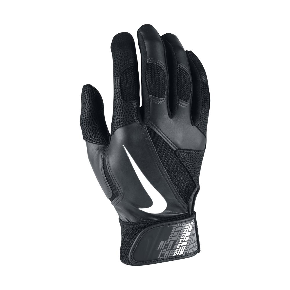 Nike Diamond Elite Pro Baseball Batting Gloves in Black for Men | Lyst
