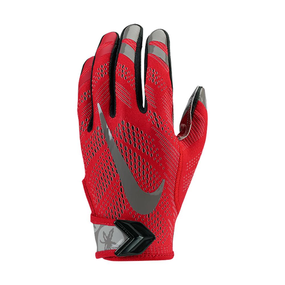 Nike Vapor Knit (ohio State) Men's Football Gloves in Red for Men | Lyst