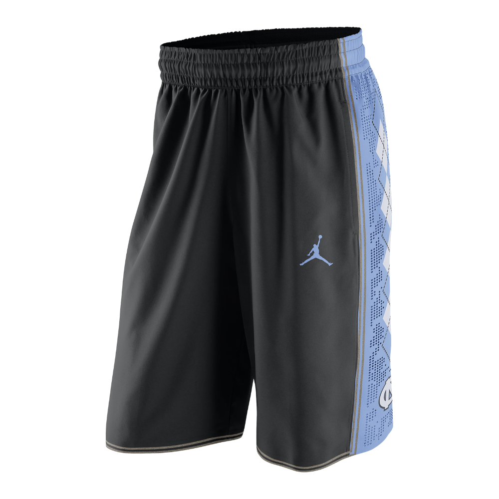 Nike College Authentic (unc) Men's Basketball Shorts in Black for Men ...