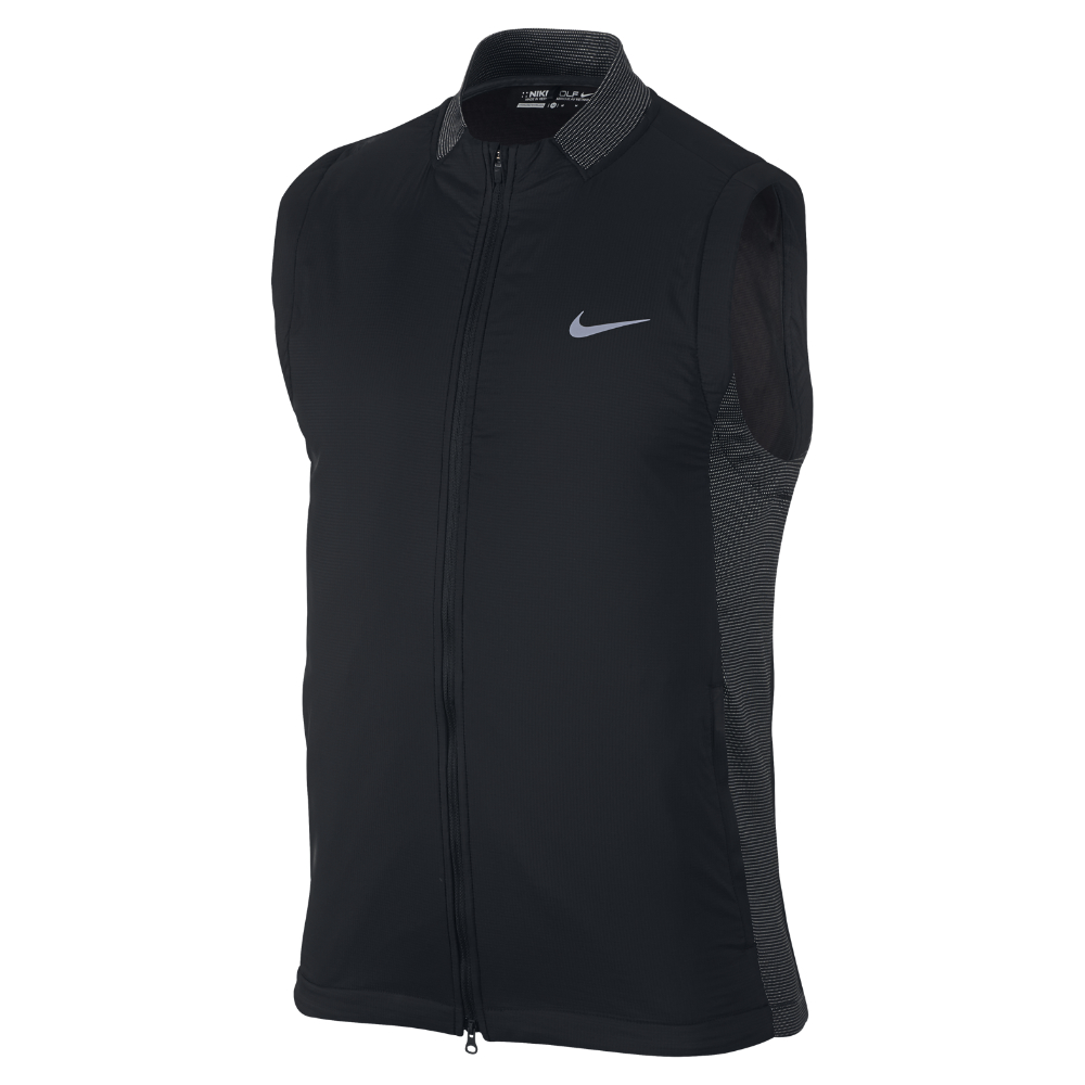 mens black nike vest