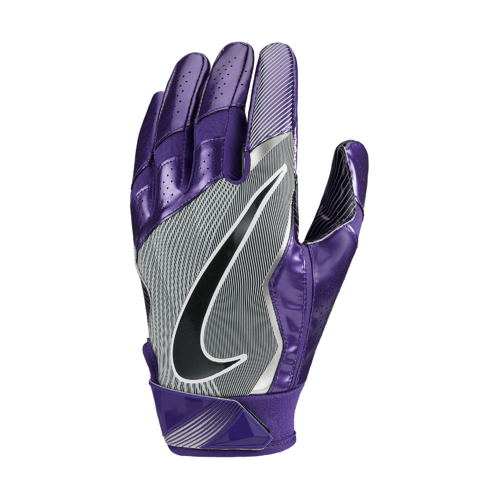 purple nike gloves