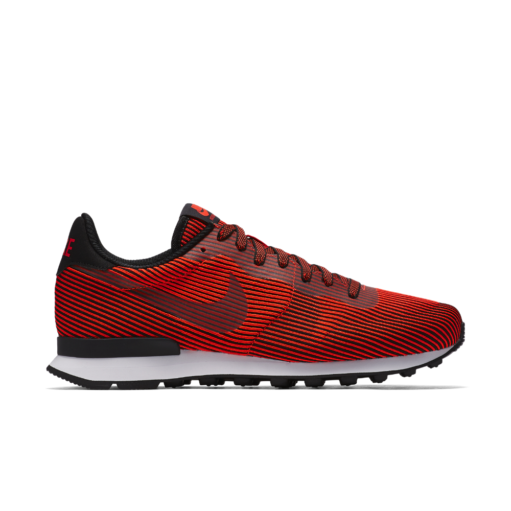 Nike Leather Internationalist Knit Jacquard Moire Qs Men's Shoe in  Black/Bright Crimson/Black (Black) for Men | Lyst