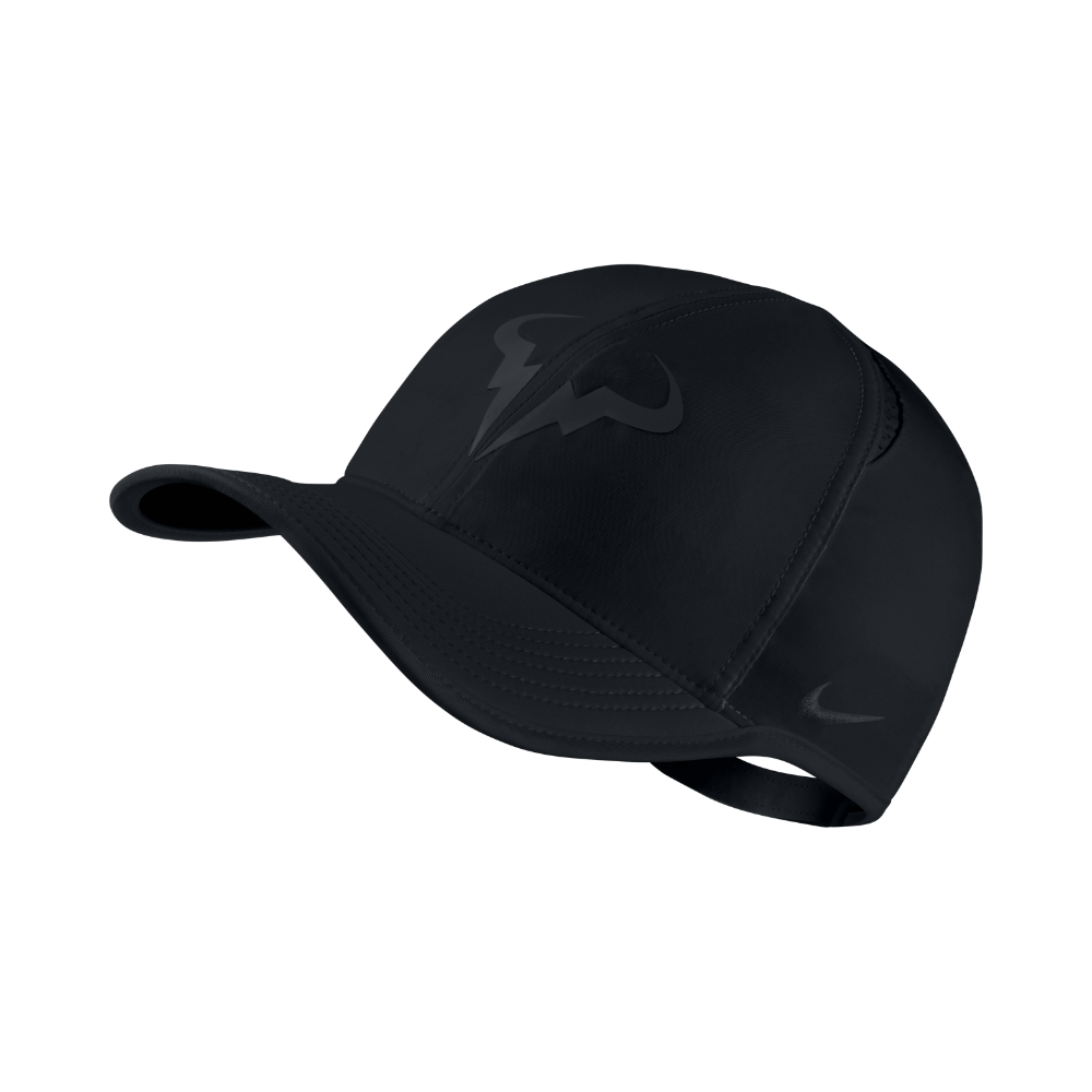 Nike Synthetic Court Featherlight Rafael Nadal Premier Adjustable Tennis Hat  (black) for Men | Lyst