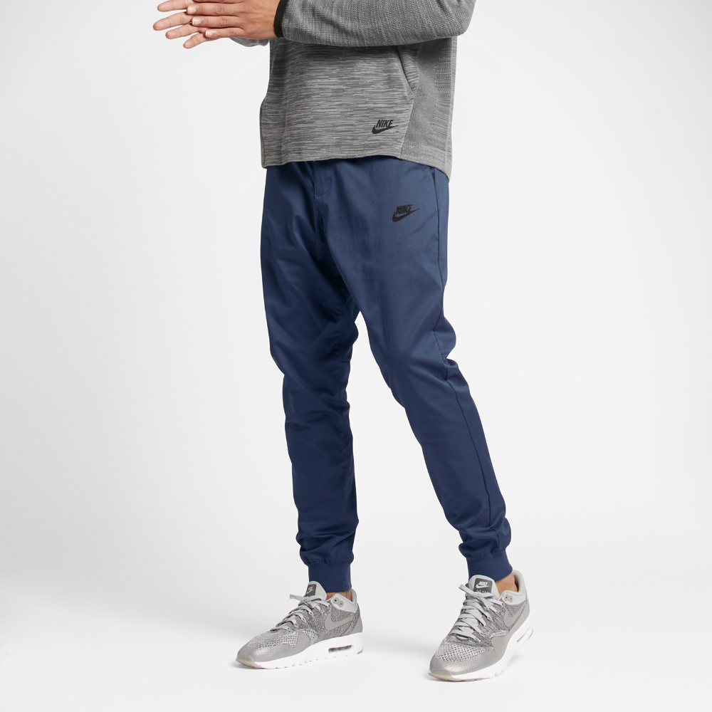 Nike Cotton Sportswear Modern Jogger Men's Pants in Blue for Men - Lyst