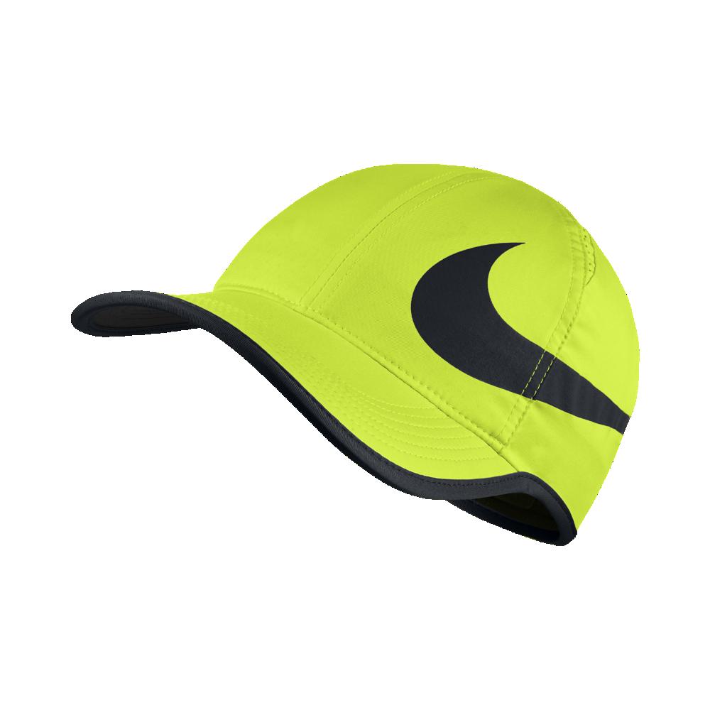 Lår Bedstefar uærlig Nike Court Aerobill Featherlight Adjustable Tennis Hat (yellow) in Black  for Men | Lyst