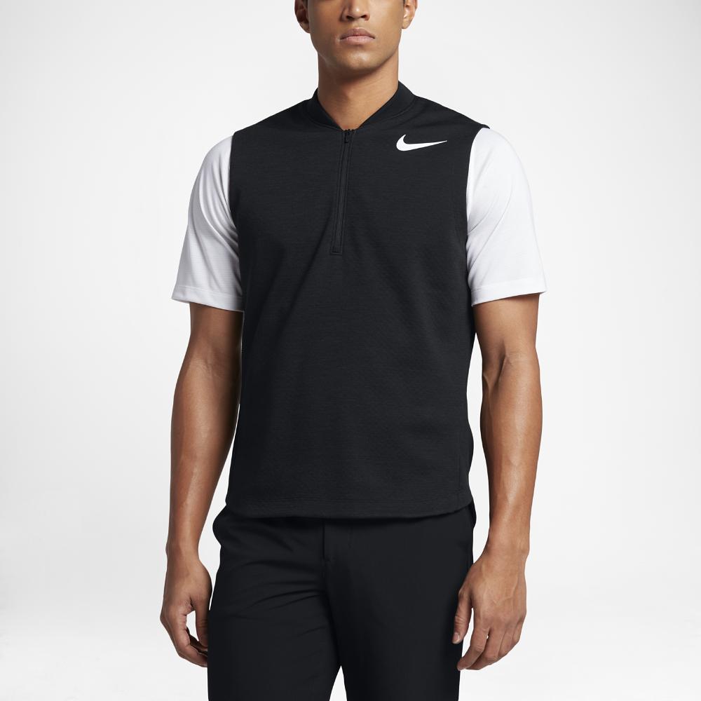 Nike Synthetic Tw Sweater Tech Men's Golf Vest in Black/Black/White (Black)  for Men | Lyst