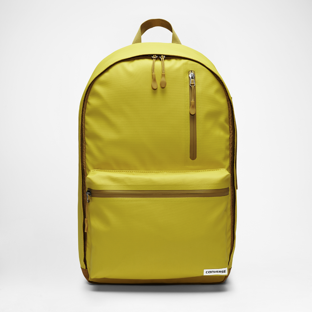 converse yellow rubber backpack