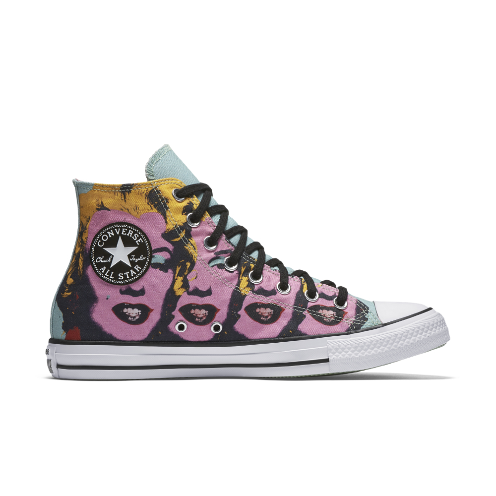 avond thermometer Verzoenen Converse Chuck Taylor All Star Andy Warhol Marilyn Monroe High Top Shoe |  Lyst