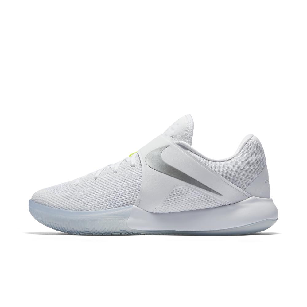 spot abort solely Nike Rubber Zoom Live 2017 Men's Basketball Shoe in White for Men | Lyst