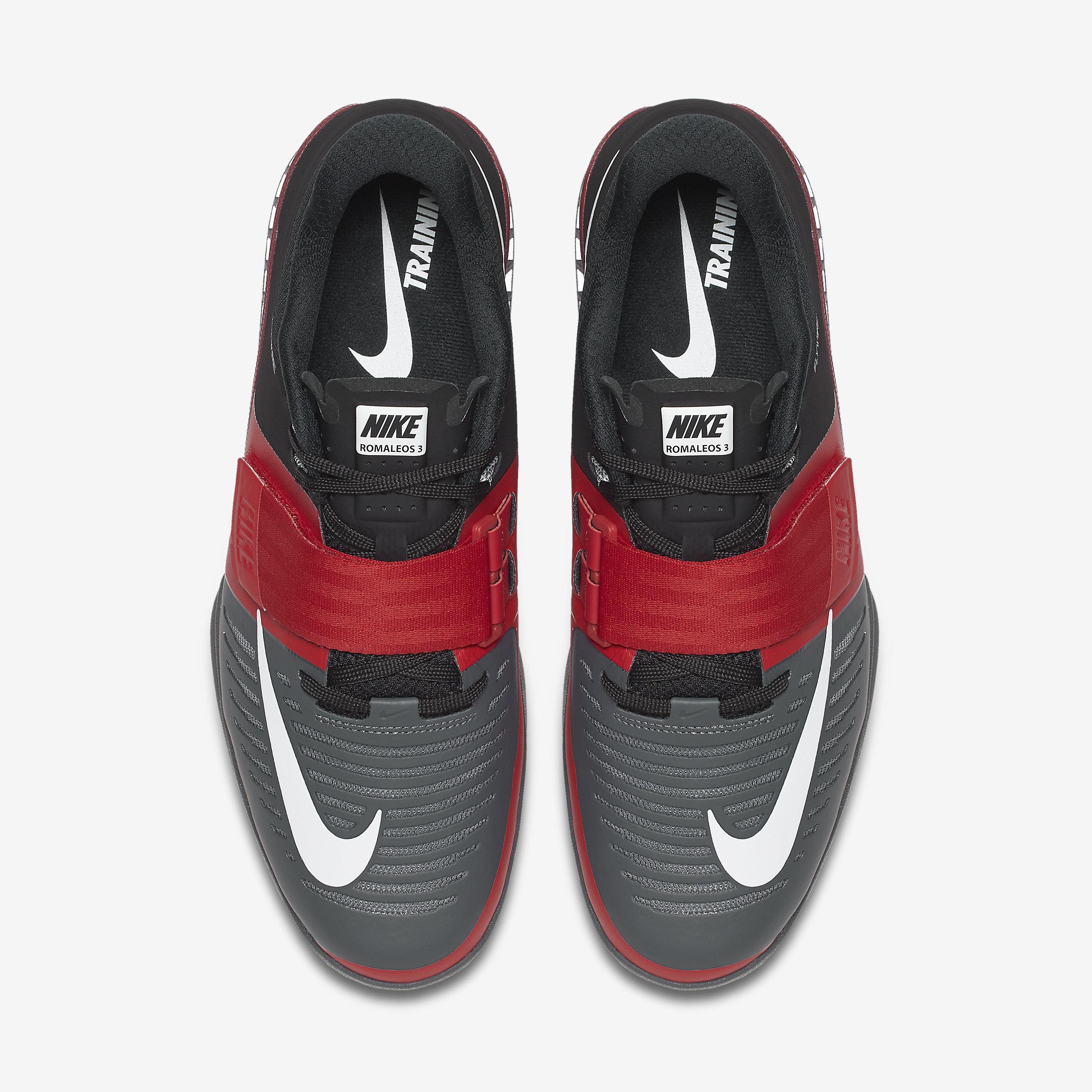 nike romaleos 3 university red