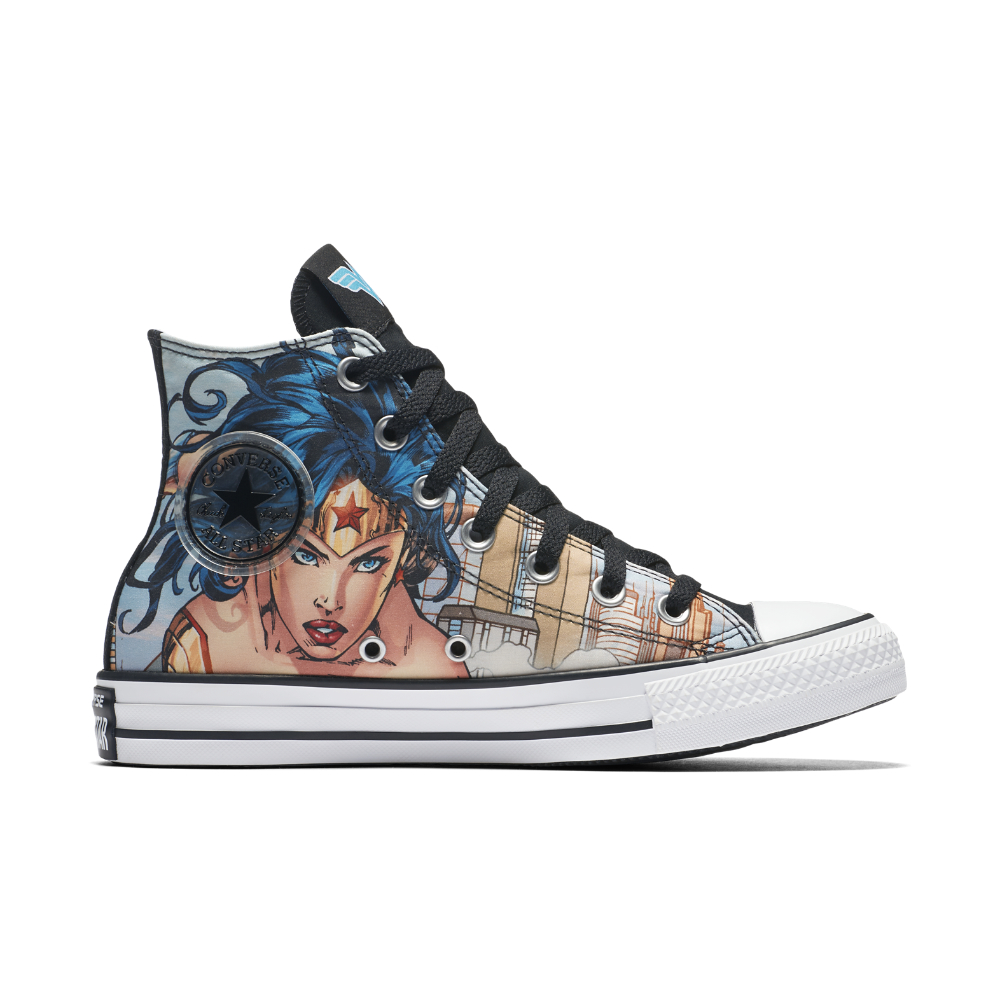 Converse Chuck Taylor All Star Dc Comics Wonder Woman High Top Shoe in Blue  | Lyst