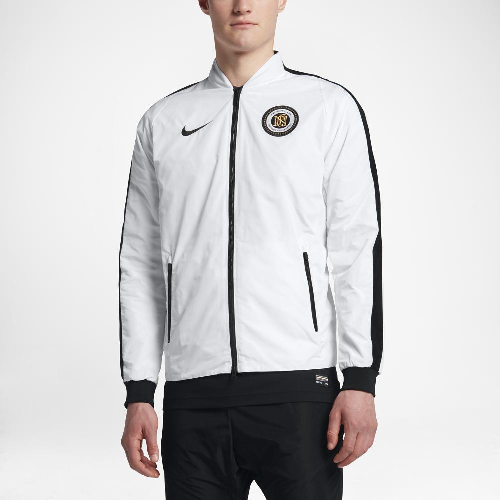 Nike Synthetic F.c. Reversible Men's Jacket in White for Men - Lyst