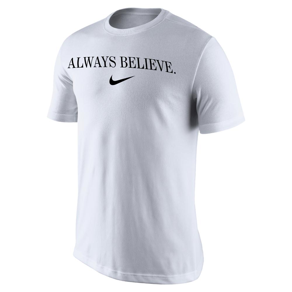 Nike "always Believe" Men's T-shirt in Blue for Men | Lyst