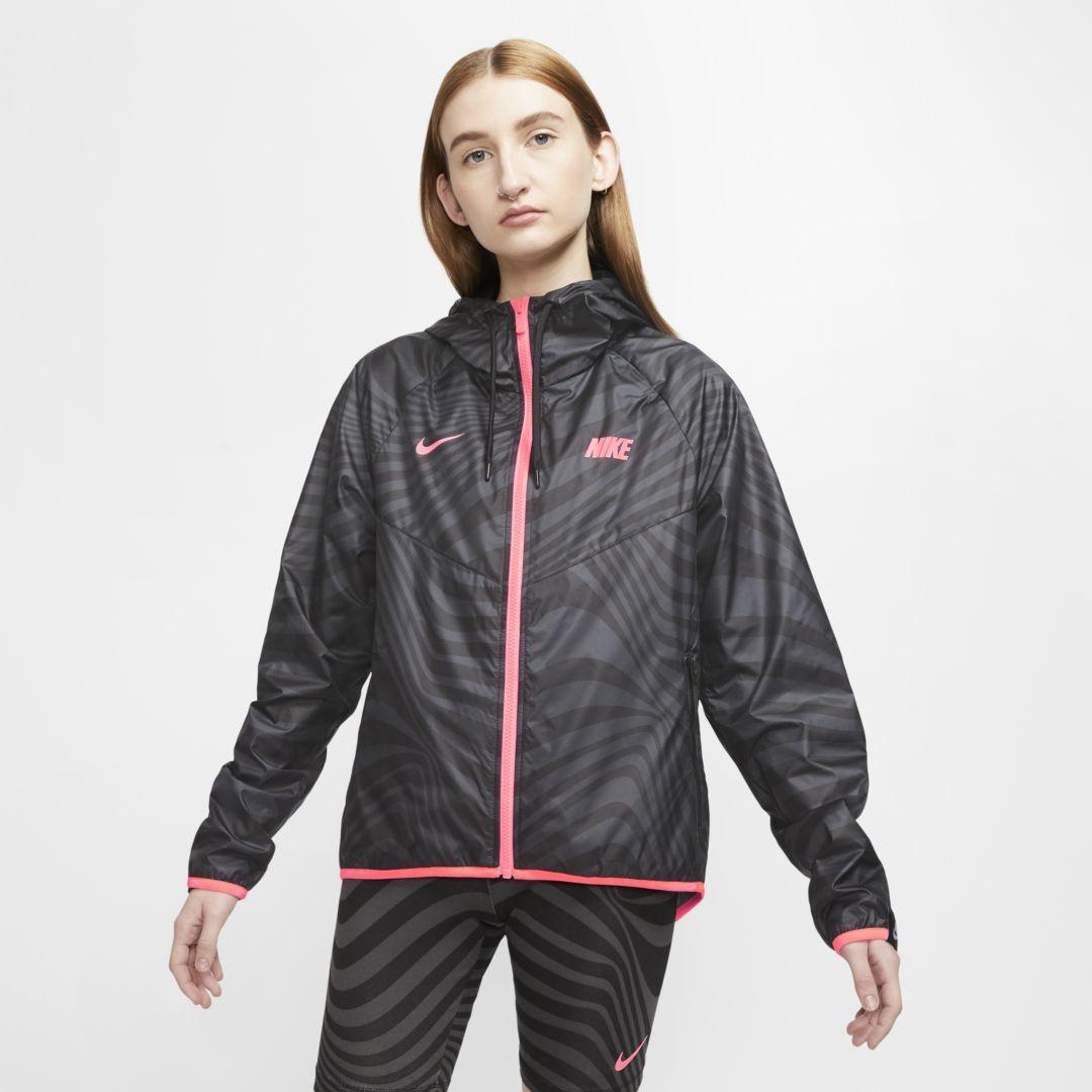 nike windrunner all black