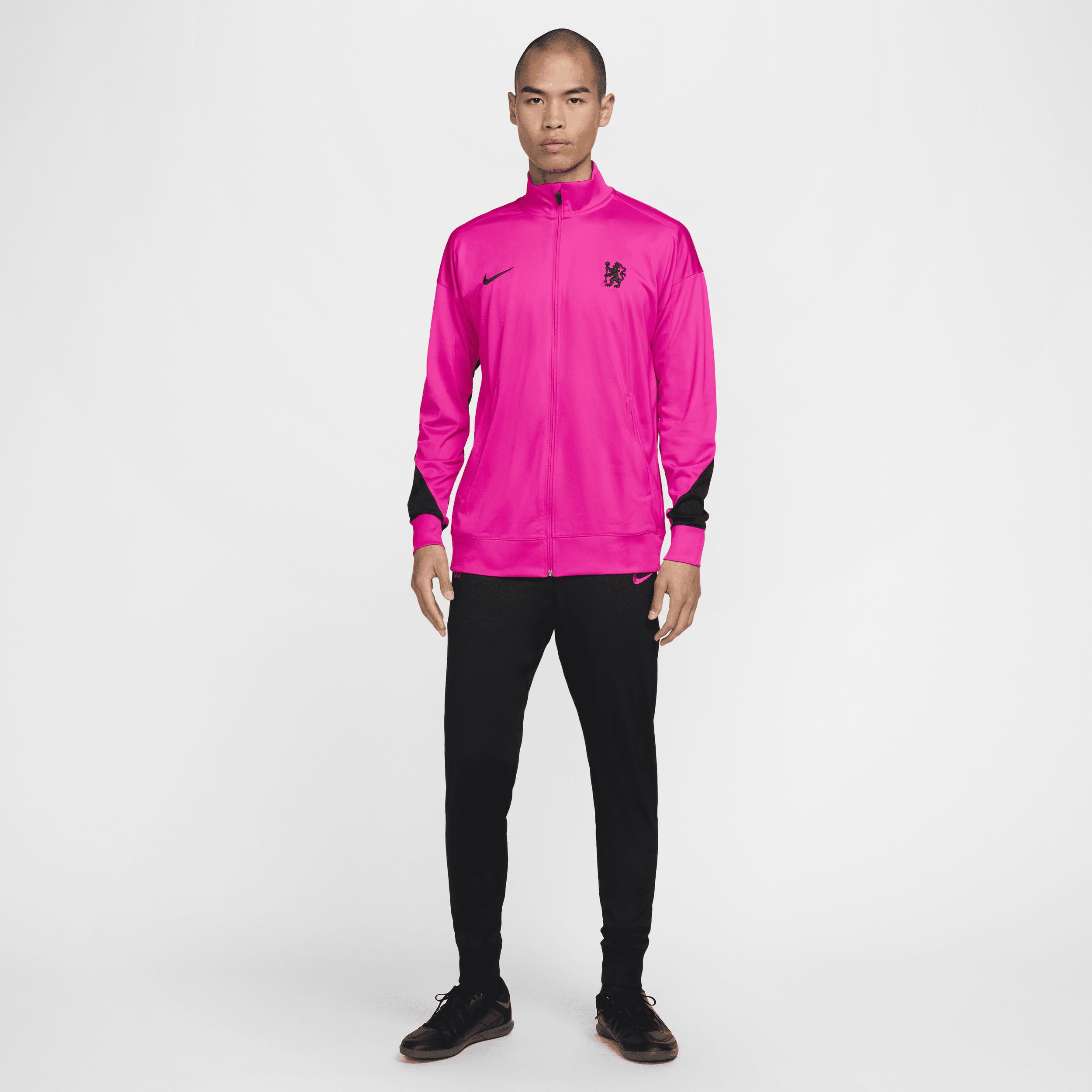 Nike Chelsea F.C. Strike Third Dri Fit Football Knit Tracksuit in Pink for Men Lyst UK