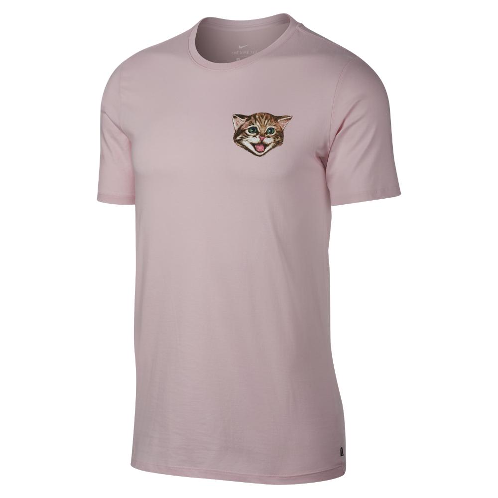 Nike Cotton Sb Cat Scratch 15 Men's T-shirt in Pink for Men - Lyst