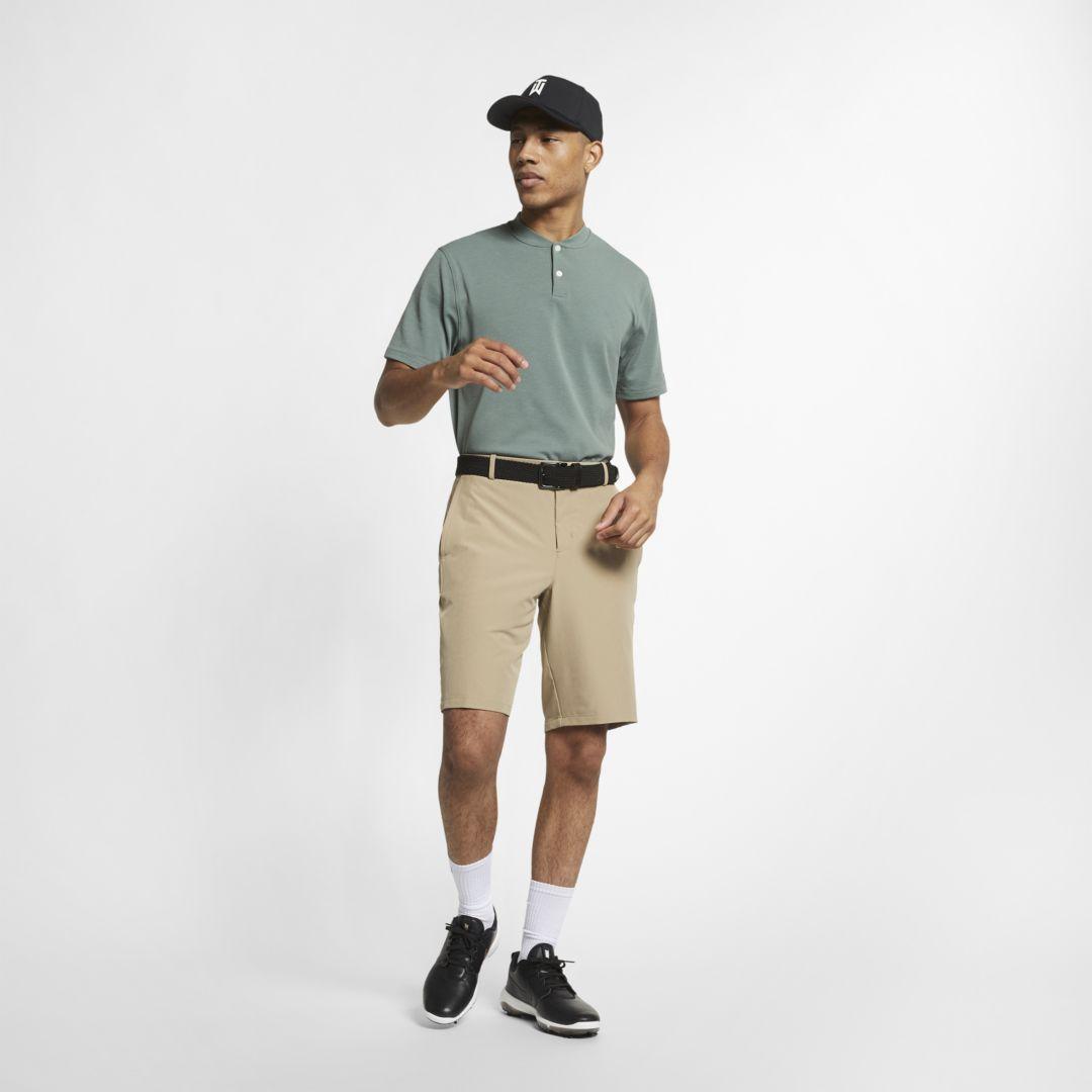 Nike Aeroreact Tiger Woods Vapor Golf Polo in Green for Men | Lyst