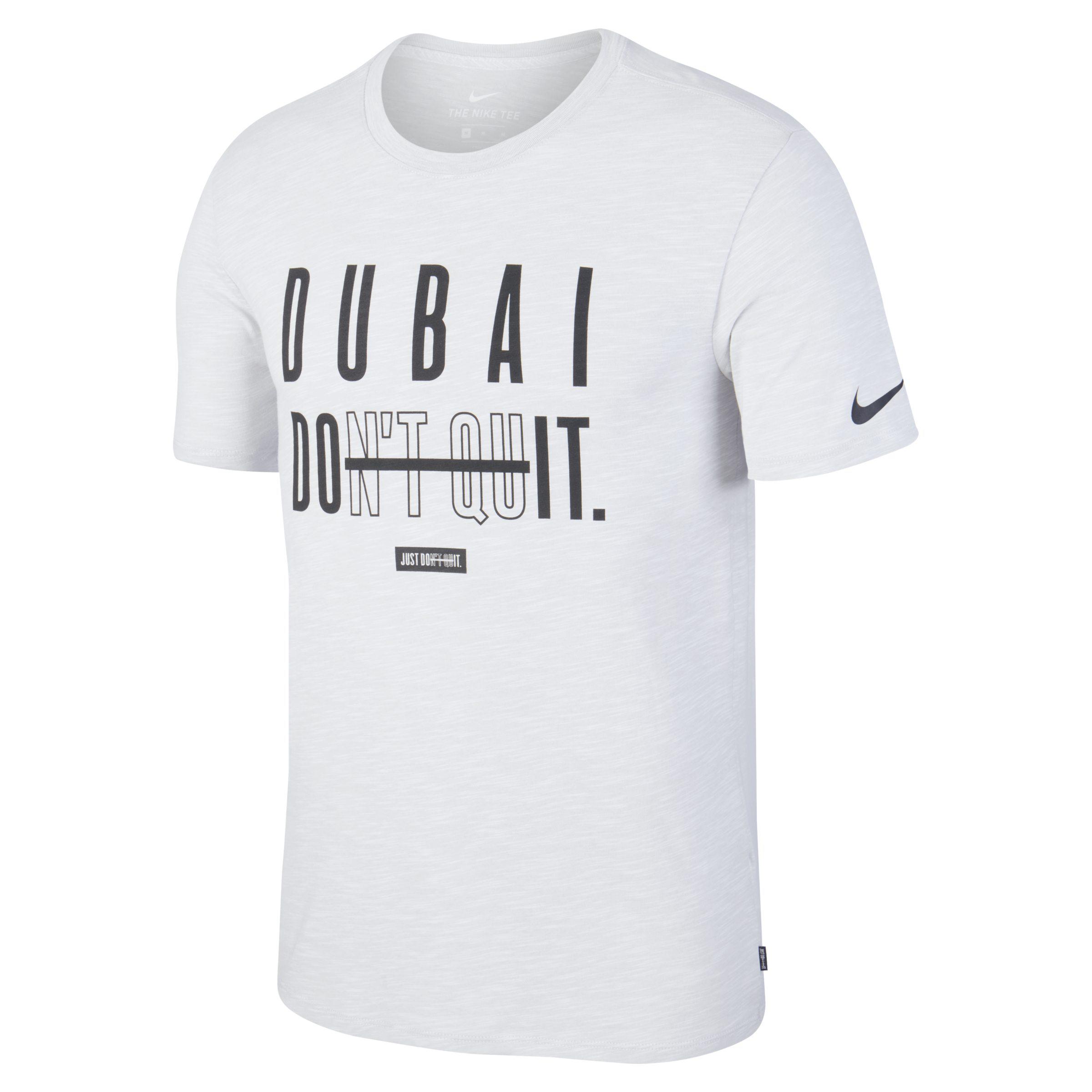 Nike Dri-fit (dubai) Training T-shirt in White for Men | Lyst UK