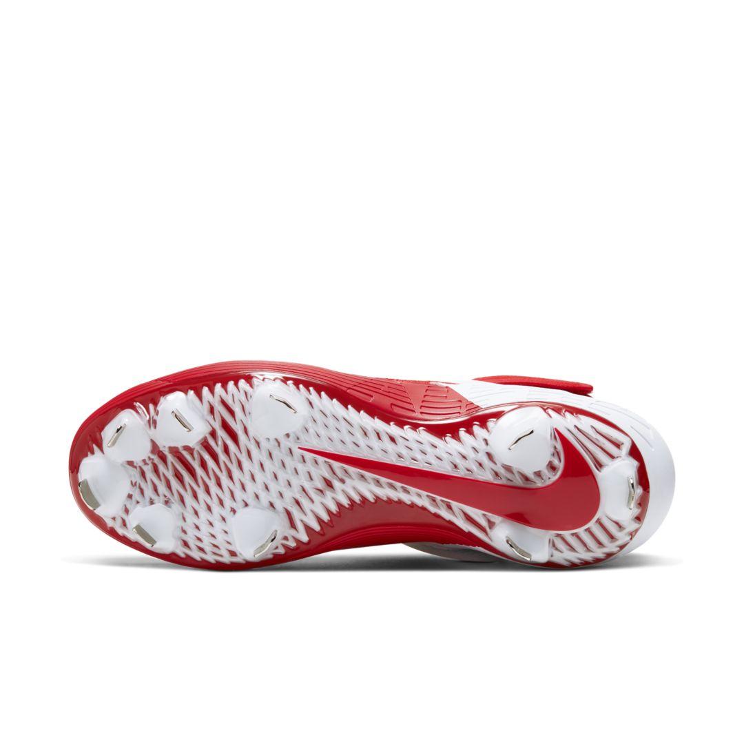 Nike Alpha Huarache Elite 2 Mid Baseball Cleat in Red for Men | Lyst