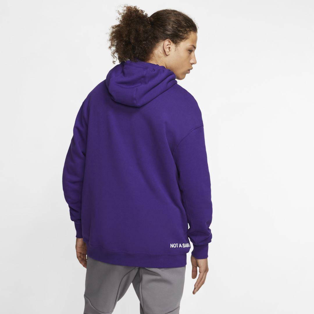Nike Sportswear Nsw French Terry Pullover Hoodie in Purple for Men | Lyst