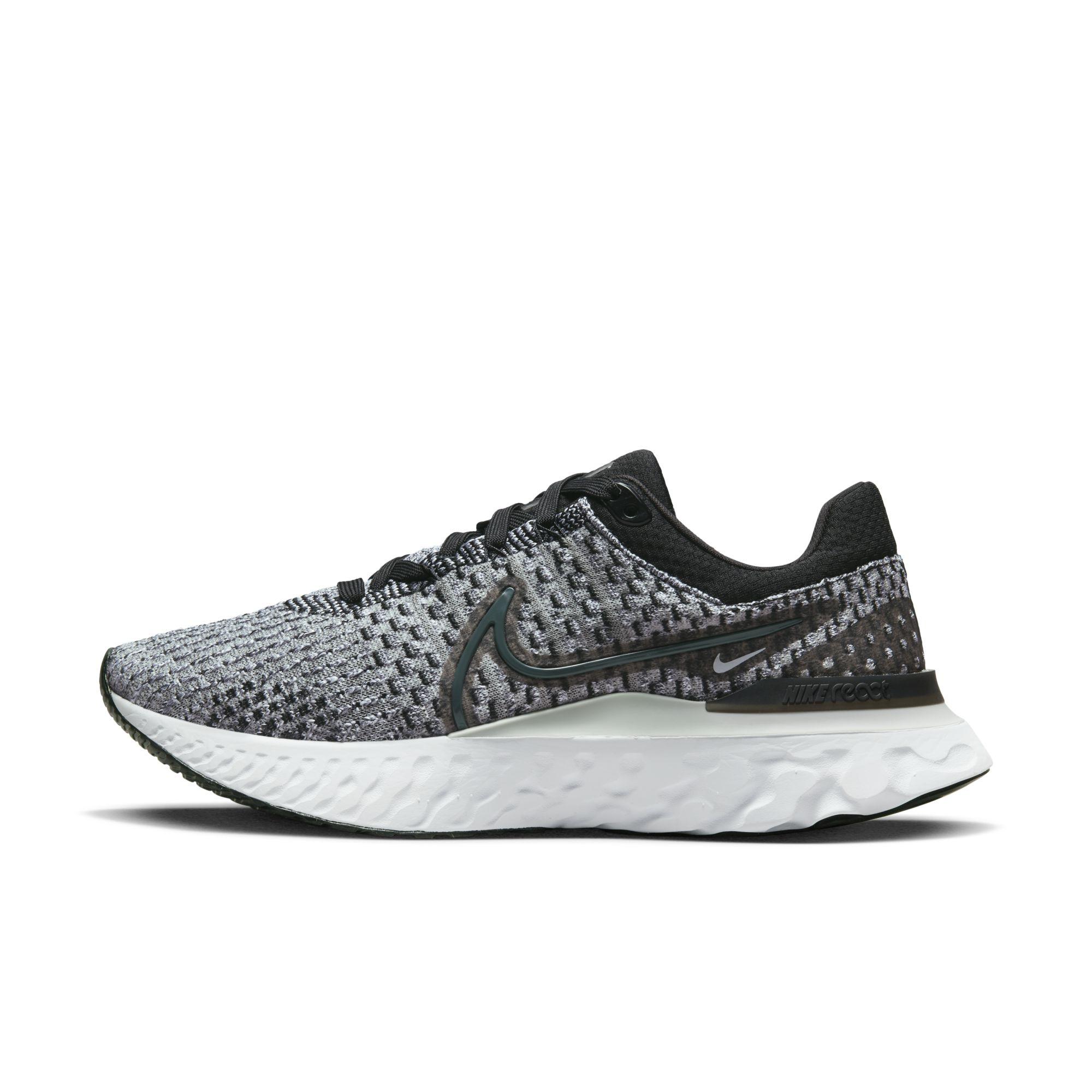 Nike React Infinity Run Flyknit 3 Road Running Shoes in Gray Lyst