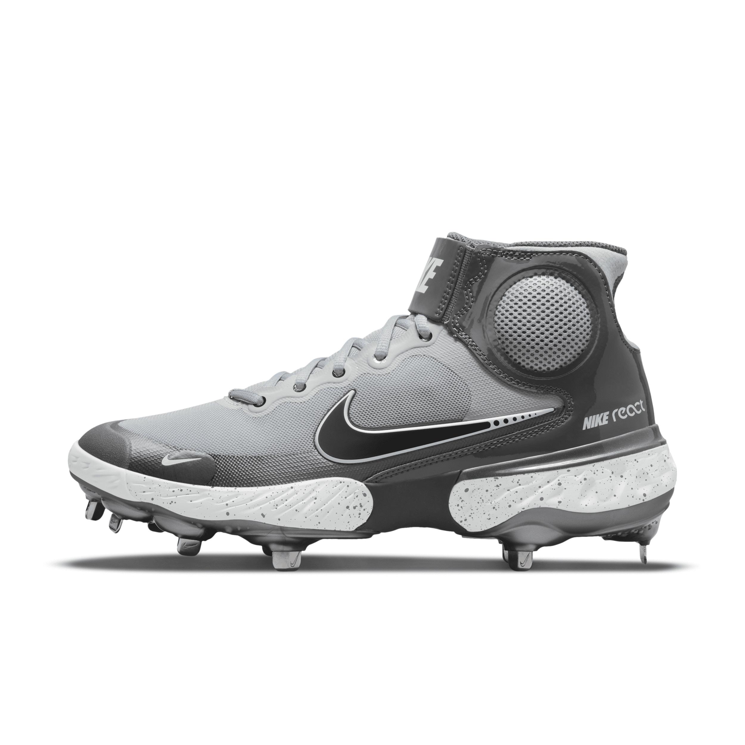 Nike Alpha 3 Baseball Cleat In Grey, in Gray for Men | Lyst