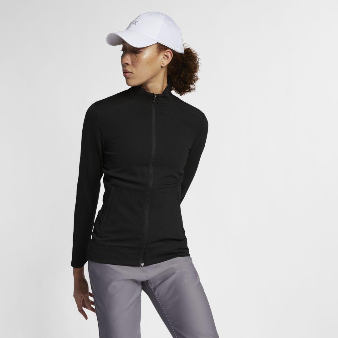 Nike Dri-fit Uv Golf Jacket in Black - Lyst