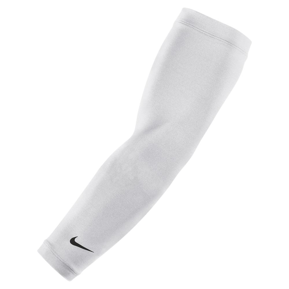 Nike Dri-fit Uv Solar Golf Arm Sleeves in White for Men | Lyst