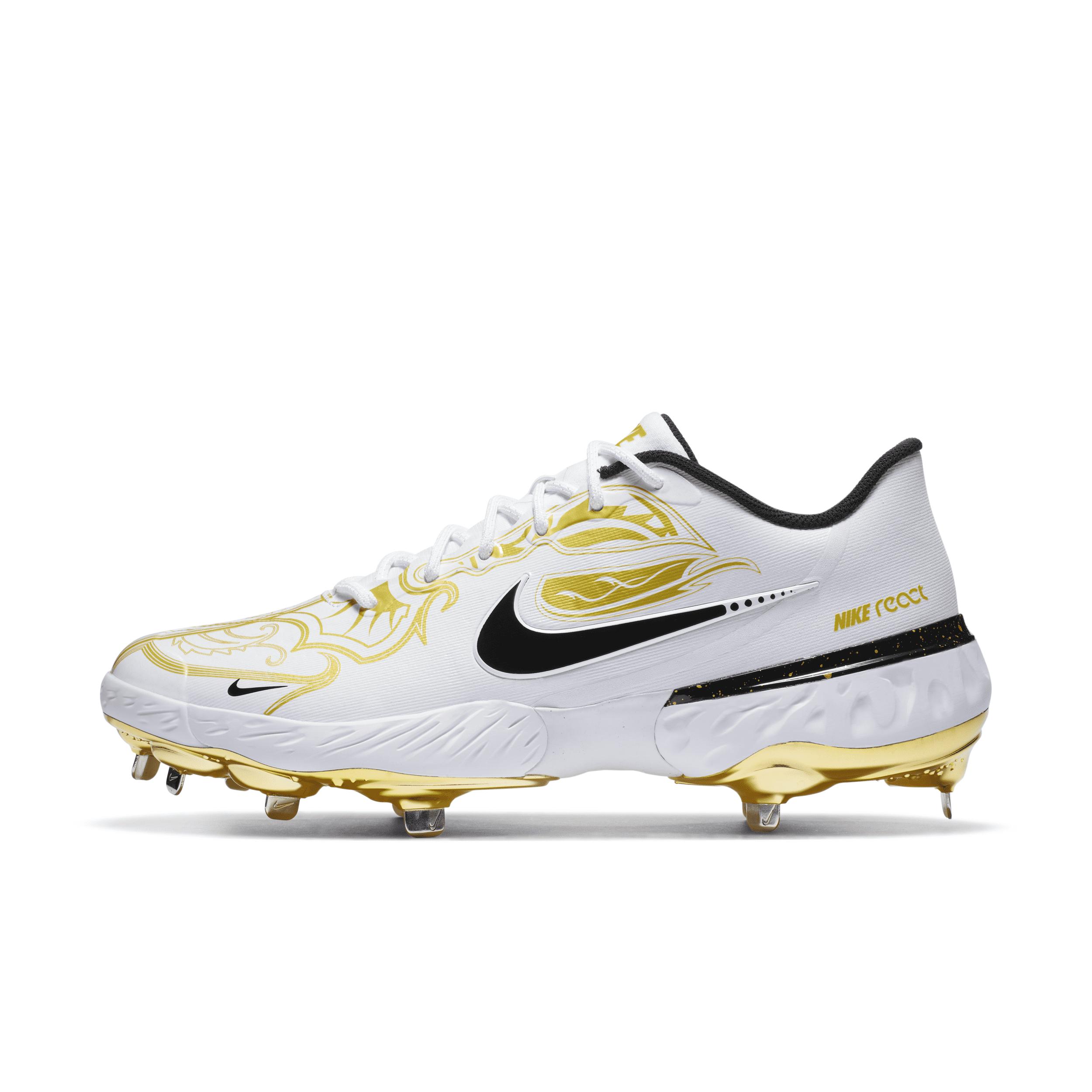 Nike Unisex Alpha Huarache Elite 3 Low Premium Baseball Cleats In White, |  Lyst