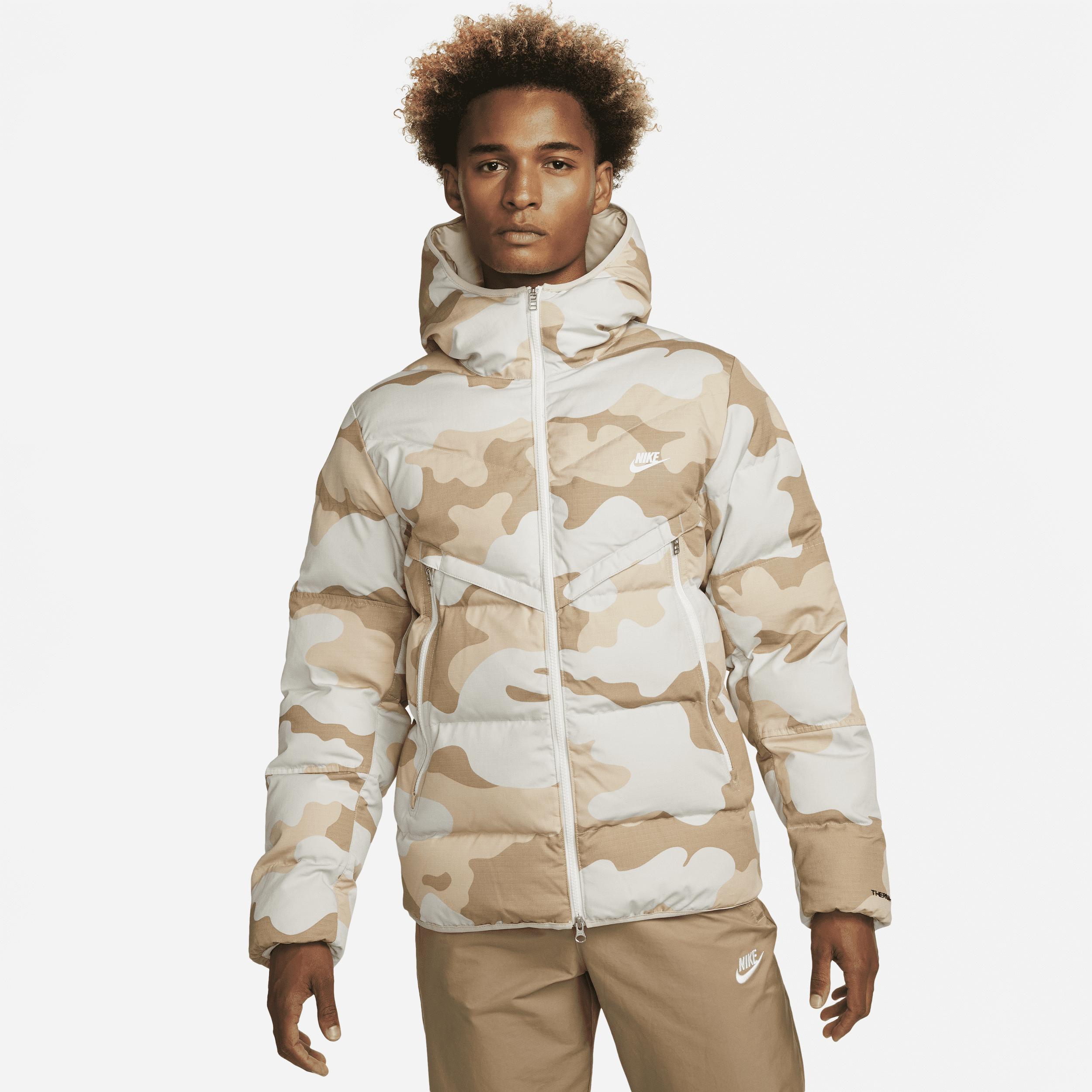 Restricciones Camino deslealtad Nike Sportswear Therma-fit Windrunner Insulated Hooded Camo Jacket In Grey,  in Gray for Men | Lyst